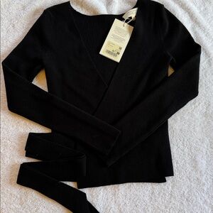 Sezane Leonore Jumper Black - Size XS